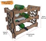 Adega para vinho capacidade 12 garrafas