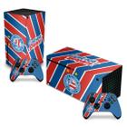 Adesivo Anti Bolha Compatível Xbox Series X Horizontal Skin - Bahia B - Pop Arte Skins