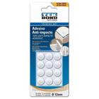 Adesivo Anti Impacto Gota Silicone 12mm C/ 12 Peças Tekbond