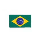 Adesivo Bandeira Resinada 6X4 Brasil