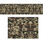 Adesivo Camuflado Brown Camoflauge Marrom Verde 2,00X0X50