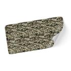 Adesivo Camuflado Marrom E Bege Militar Pixels 1,00X0,50M - Plimshop