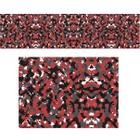 Adesivo Camuflado - Red And Black Urban Camo Army 2,00X0,50M - Plinplin