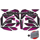 Adesivo Cg Fan 160 Para Carenagem Ano 16 A 21 Rosa