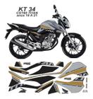 Adesivo Cg160 Titan Kit Personalizado 25th Anniversary Kt34