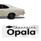 Adesivo Chevrolet Opala Cromado Resinado Emblema Universal