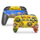 Adesivo Compatível Nintendo Switch Pro Controle Skin - Super Mario Maker 2