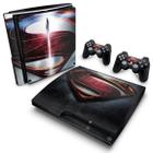 Adesivo Compatível PS3 Slim Skin - Superman - Man Of Steel