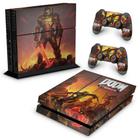 Adesivo Compatível PS4 Fat Skin - Doom Eternal