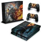 Adesivo Compatível PS4 Fat Skin - Ghost Rider B