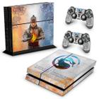Adesivo Compatível PS4 Fat Skin - Mortal Kombat 1