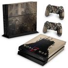 Adesivo Compatível PS4 Fat Skin - World War Z