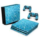 Adesivo Compatível PS4 Pro Skin - Aquático Água