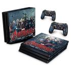 Adesivo Compatível PS4 Pro Skin - Avengers - Age Of Ultron
