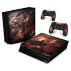 Adesivo Compatível PS4 Pro Skin - Ghost Of Tsushima