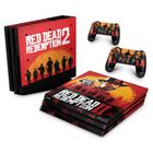 Adesivo Compatível PS4 Pro Skin - Red Dead Redemption 2