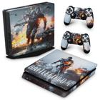 Adesivo Compatível PS4 Slim Skin - Battlefield 4