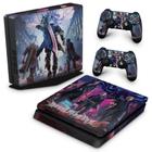 Adesivo Compatível PS4 Slim Skin - Devil May Cry 5