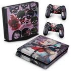 Adesivo Compatível PS4 Slim Skin - Esquadrão Suicida C