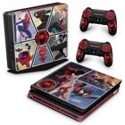 Adesivo Compatível PS4 Slim Skin - Homem-Aranha No Aranhaverso