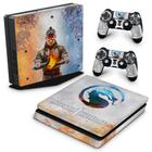 Adesivo Compatível PS4 Slim Skin - Mortal Kombat 1