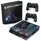 Adesivo Compatível PS4 Slim Skin - Mortal Kombat X - Sub Zero