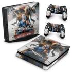 Adesivo Compatível PS4 Slim Skin - The Witcher 3 Wild Hunt - Blood And Wine