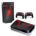 Adesivo Compatível PS5 Playstation 5 Skin Horizontal - Spider-Man: Miles Morales