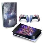 Adesivo Compatível PS5 Playstation 5 Skin Horizontal - Vingadores Ultimato Endgame