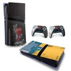 Adesivo Compatível PS5 Pro Skin Horizontal Cyberpunk 2077 Bundle