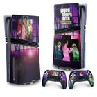 Adesivo Compatível PS5 Pro Skin Vertical GTA The Trilogy