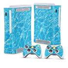 Adesivo Compatível Xbox 360 Fat Arcade Skin - Aquático Água