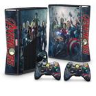 Adesivo Compatível Xbox 360 Slim Skin - Vingadores 2: A Era De Ultron