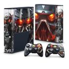 Adesivo Compatível Xbox 360 Super Slim Skin - Killzone 3