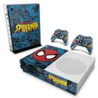 Adesivo Compatível Xbox One S Slim Skin - Homem-Aranha Spider-Man Comics