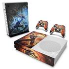 Adesivo Compatível Xbox One S Slim Skin - Mortal Kombat