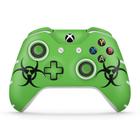 Adesivo Compatível Xbox One Slim X Controle Skin - Biohazard Radioativo