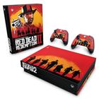 Adesivo Compatível Xbox One X Skin - Red Dead Redemption 2