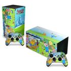 Adesivo Compatível Xbox Series X Horizontal Skin - Hora de Aventura