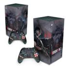 Adesivo Compatível Xbox Series X Skin - Resident Evil 3 Remake