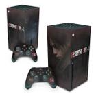 Adesivo Compatível Xbox Series X Skin - Resident Evil 4 Remake
