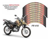 Adesivo Crosser 150 Refletivo Yamaha Kit Com 20 Unids Fr418