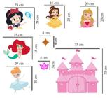 Adesivo De Box Princesas Mod01