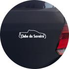 Adesivo de Carro Clube Carro Saveiro - Cor Branco