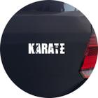 Adesivo de Carro Karate Shotokan Arte Marcial