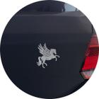 Adesivo de Carro Pegasus Cavalo Alado - Cor Prata