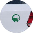 Adesivo de Carro Stocks Yin Yang Bolsa de Valores - Cor Verde