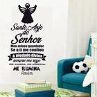 Adesivo de Parede Decorativo Oração Santo Anjo do Senhor 039