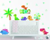 Adesivo De Parede Infantil Desenho Dinossauro Baby-G 75X79Cm - Mix Adesivos  - Adesivo de Parede - Magazine Luiza