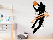 Papel De Parede Basquete Menino Basketball Jogo Esporte A606